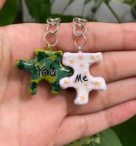 Best Friend "You & Me" Puzzle Keychains