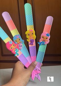 Cute Mermaid Slap Bracelets Set of 3