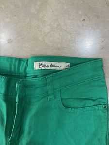 Green Slim Fit Jeans