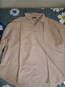 Classic Brown Button-Up Shirt