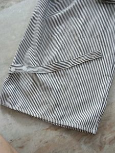 Striped Button-Up Blouse