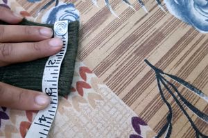 Olive Green Cardigan with embroidery on sleeves✨✨
