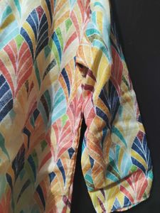 Vibrant Abstract Print Kurta