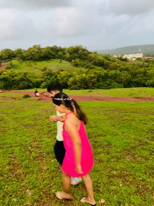 Pink Mini Beach Dress