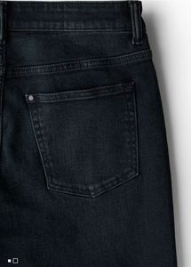Men's navy blue straight fit Jeans