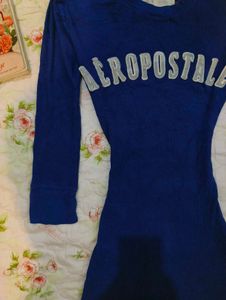 Aeropostale Blue Thermal Top