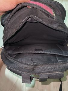 Stylish Black and Pink Backpack