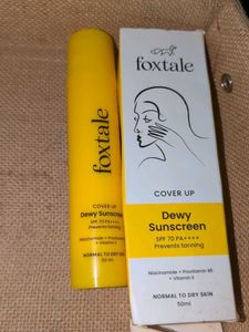 Foxtale Dewy Sunscreen SPF 70 PA++++