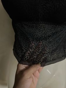 Elegant Black Lace Bralette Top