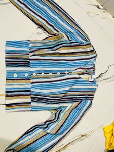 Striped Long Sleeve Top