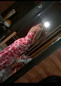 Elegant Floral Print Maxi Dress