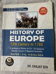 History of Europe Textbook
