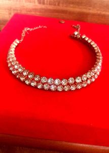 Sparkling Rhinestone Choker Necklace