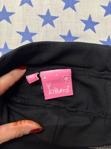 Kittenz Black Leggings