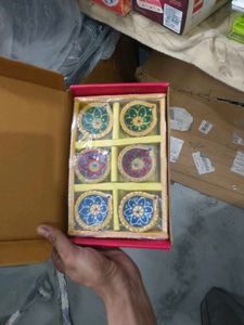Decorative Diya Set for Festive Ambiance