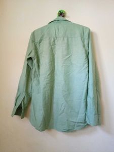 Men's Light Green Casual Shirt