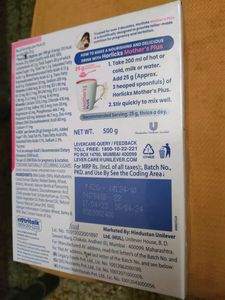 HORLICSKS mother's plus