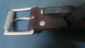 Genuine leather heavy duty belt