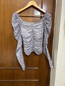 Missguided UK Ruched Blouse