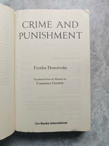 Crime and Punishment by Fyodor Dostoevsky