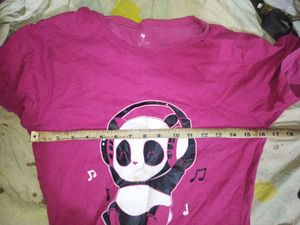 Cute Panda Music T-Shirt