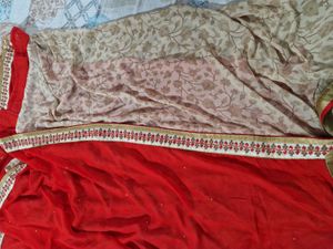 Elegant Floral Saree_ Pack of two