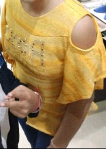 Sparkly Yellow top