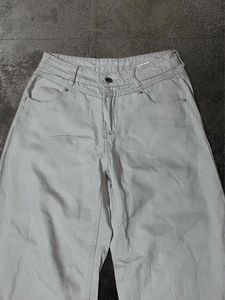Wide Leg Denim Pants