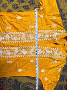 Chikankari Short Kurta 💛