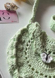Handmade Crochet Shoulder Bag