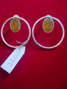 Silver Raplica Earings...