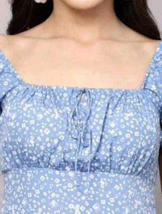 Chic Floral Print Midi Dress