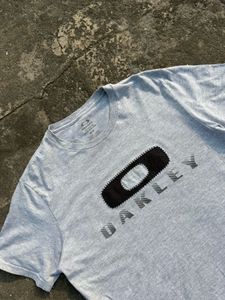Oakley Men's Grey Logo T-Shirt