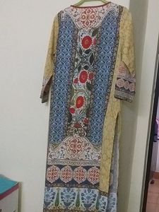 Long Printed Full Sleeve Kurta