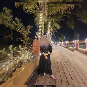 Elegant Black Ethnic Gown
