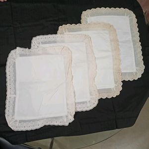 White Baby Pillow Cover Multiple Pieces Available