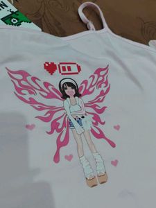 Salee!New Me Pink Cute Tank  Top