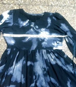 Tie-Dye Tiered Maxi Dress