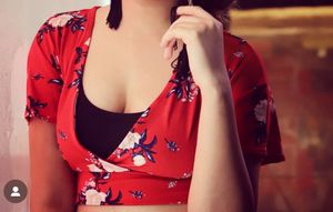 Floral Red Hnm Top