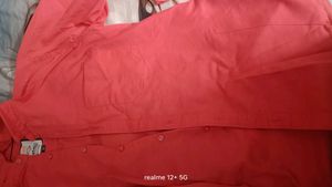 🔥 Stylish Red Full Sleeve Men's Casual Shirt | Si