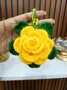 Handmade Crochet Flower Hanging