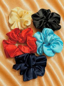 satin scrunchies