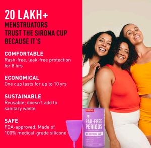 Sirona Menstrual Cup Large Size