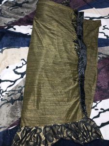 Ruffle Saree