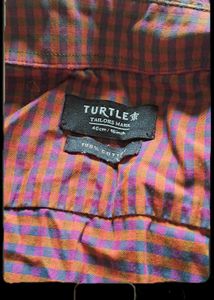 Turtle Tailors Mark Men's Gingham Shirt
