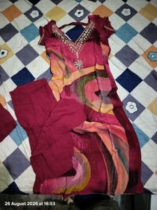 two suits Embellished Kurta Set
