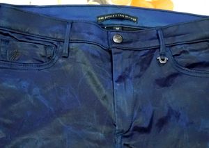 True Religion Cobalt Blue Trousers