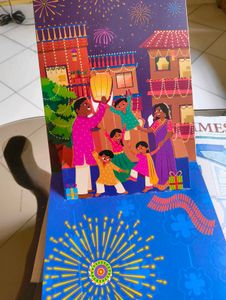 Diwali Pop-Up Card with fragrance items