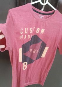 Maroon Graphic Tee