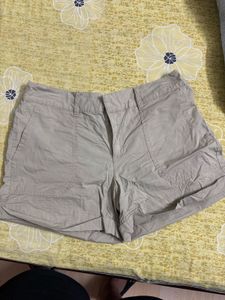Khaki Casual Shorts